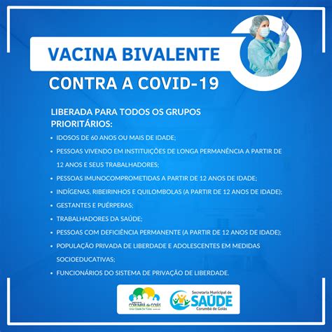 Vacina Bivalente Contra A Covid 19 Liberada Para Todos Os Grupos