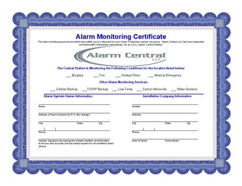 Home Alarm Certificate Hot Sex Picture