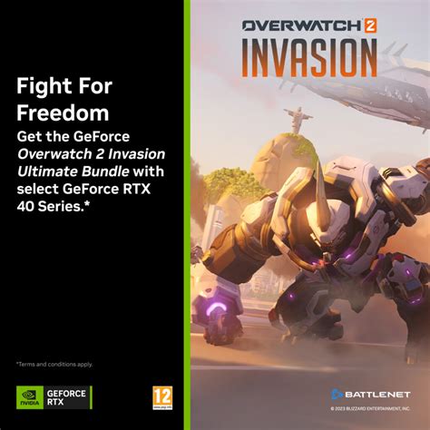 Get an Overwatch 2 Bundle with NVIDIA RTX 40 Series GPUs!