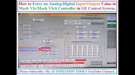 How To Force An Analog Digital Input Output Value In Mark VIe VIeS