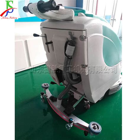 semi automatic floor scrubber hand powered workshop industrial floor