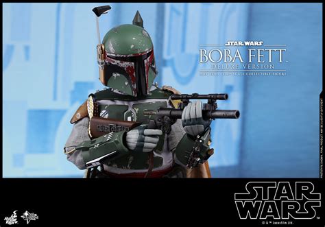 Hot Toys MMS 星際大戰五部曲帝國大反擊波巴費特豪華版Boba Fett Deluxe Ver 比例人偶作品