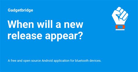 release  gadgetbridge