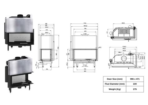 Hestia 1000 Guillotine Right Jt Heating