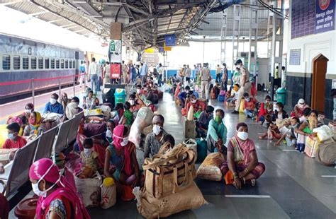 First Shramik Special Train Reached Bilaspur