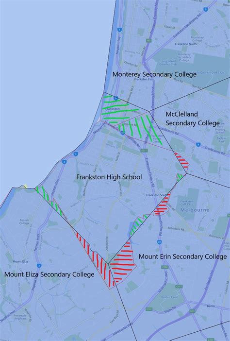 Frankston High School Zone Map