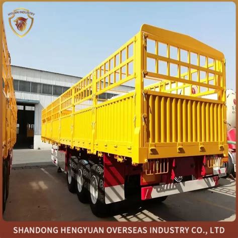 Cargo Semi Trailer Axle Axle Fence Drop Side Board Sidewall Trailer