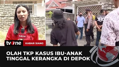 Polisi Gelar Olah TKP Jasad Ibu Anak Tinggal Kerangka Kabar Siang