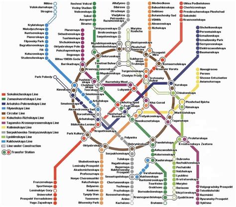 Moscow Metro Map-Subway Map in English | Moscow metro, Metro map, Map