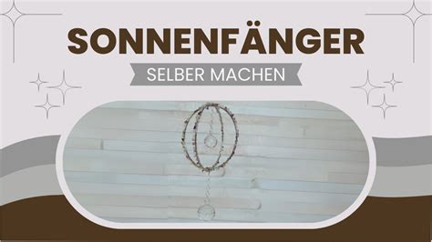 Diy Sonnenf Nger Ganz Schnell Und Einfach Selber Machen Tutorial