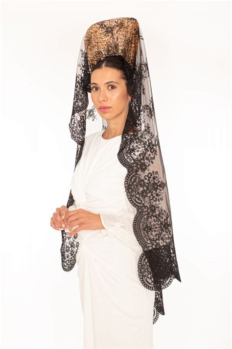 Mantilla Negra Para Semana Santa Lina Sevilla