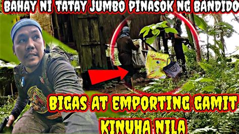 BIGAS AT EBANG KAGAMITAN NI TATAY JUMBO KINUHA BANDIDO Intense VIRAL