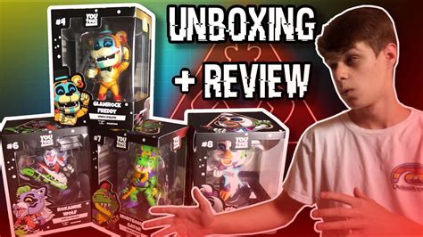 Unboxing Reviewing FNaF Security Breach Youtooz Figures LIVE YouTube