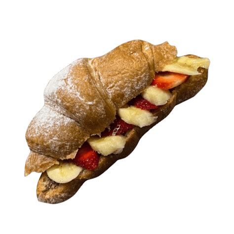 Croissant ovocný s nutellou Chlebíčkareň