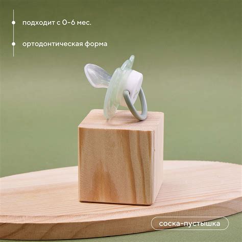 Соска-пустышка Rant ортодонтическая 0-6м арт. 3005 green купить по цене ...