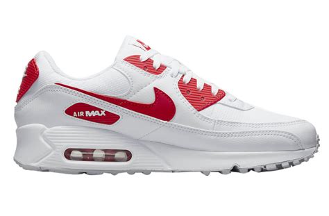 Nike Air Max 90 White Red DX8966-100 - KicksOnFire.com