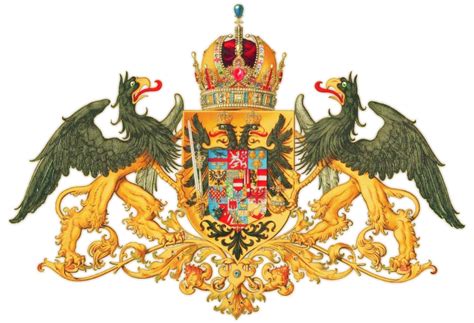 Wappen Österreichische Länder 1915 Mittelpnmiddle Coats Of Arms Of