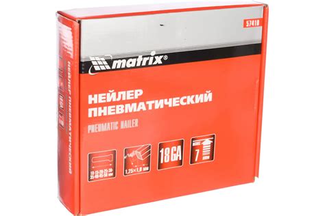 Нейлер пневматический для гвоздей Matrix – купить в Санкт-Петербурге по ...