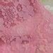 Yd Pink Stretch Lace Inch Wide Gallon Lace Trim Pink