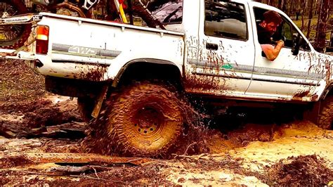 Hilux Bogged In Mud 💪 Supercharged Hilux Build Pt6 Youtube