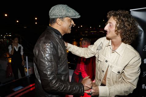 Photo Exclusif Joalukas Noah Avec Son P Re Yannick Noah Lors De La