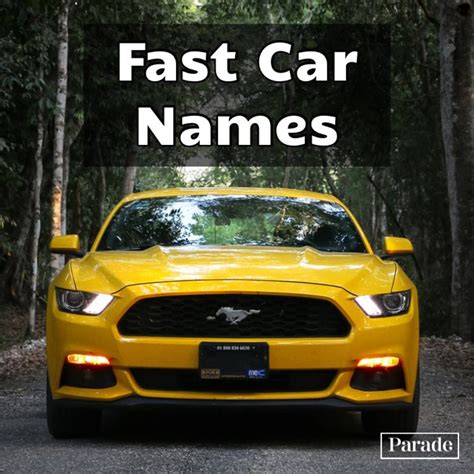 250 Best Car Names Funny Cool Names For Cars | parade