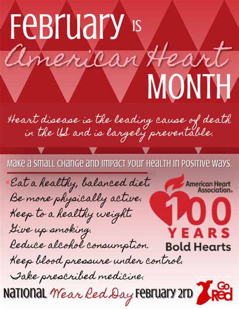 American Heart Month 2024 Template Postermywall