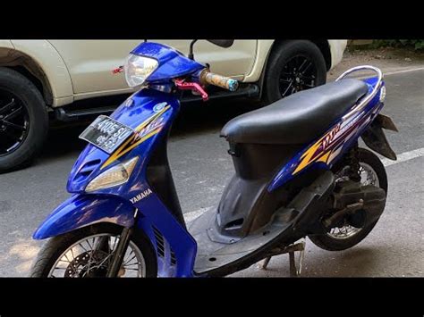 Review Mio 5TL 2005 Non Step Biru YouTube