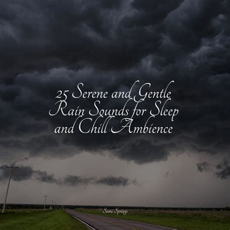 25 Serene And Gentle Rain Sounds For Sleep And Chill Ambience Album