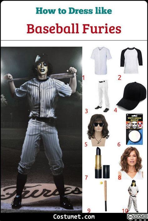 The Baseball Furies (The Warriors) Costume for Halloween | Warrior ...