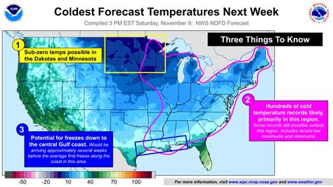 Hundreds of Record Cold Temps Expected