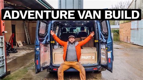 Camper Van Conversion Home Build Adventure Van Part 3 Carpeting