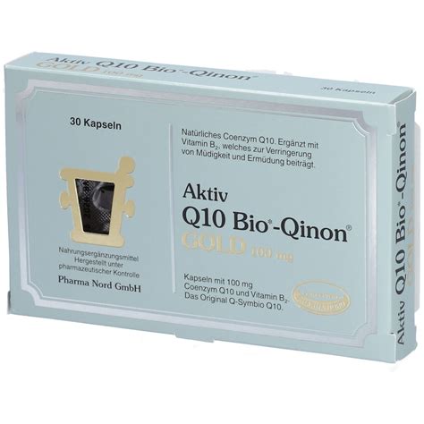 Q10 Bio Qinon Gold 100 Mg 30 St Shop Apotheke