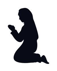 Virgin Mary Silhouette Vector Images (over 1,100)