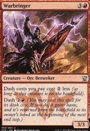 Warbringer Dragons Of Tarkir Modern Card Kingdom