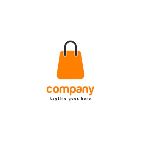 Bag Shop Logo Vector Design Images Shopping Bag Logo Shop Merchants