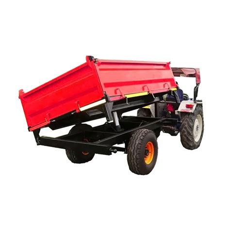 Heavy Duty Agricultural Trailer Dump Cart Farm Ranch Kg Capacity