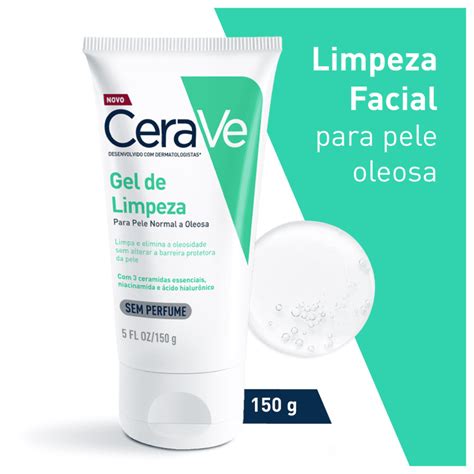 Cerave Foaming Cleanser Gel De Limpeza Facial G Farm Cia Redentora