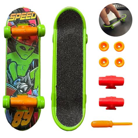 Skate De Dedo Profissional Fingerboard Criativo Mini Skate Fingertip