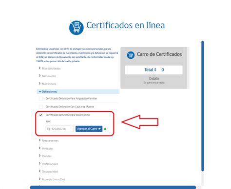 Como obtener el certificado de defunción registro civil