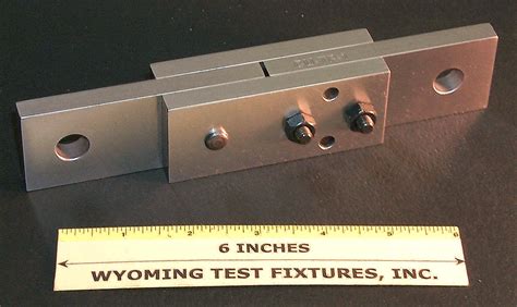 Three Plate Shear Test Fixture Federal Test 406 Wyoming Test Fixtures