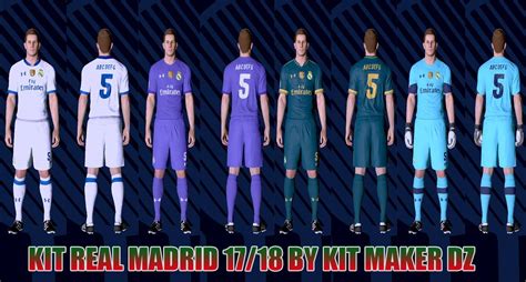 Pes Kits Real Madrid By Kit Maker Dz Pes Hd Patch