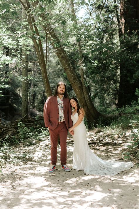 Redwood Elopement In Big Sur Jamie LeMaire Photography Big Sur