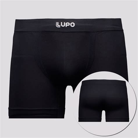 Kit De 4 Cuecas Boxer Lupo Fiber III FutFanatics