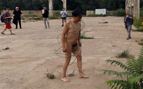 Naked As Trans Philemon Mukarno Performance Artist