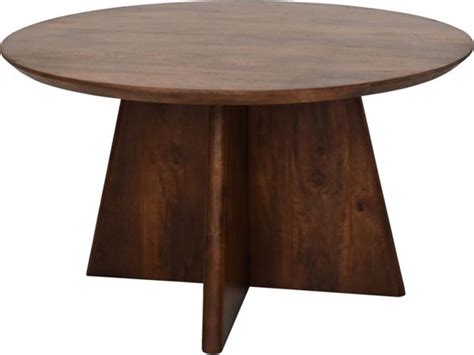 PS Collection Alma Salontafel 80X80X45 Cm Bruin Mangohout