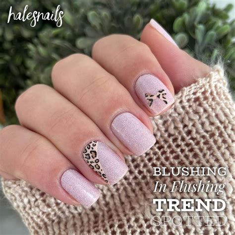 Blushing In Flushing Trend Spotted Color Street Color Street Nails