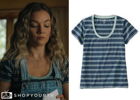 Sullivans Crossing Season 2 Episode 1 Lolas Blue Striped T Shirt