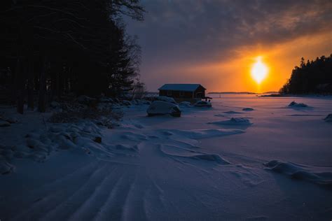 Sfondi Luce Del Sole Paesaggio Tramonto Notte Riflessione La