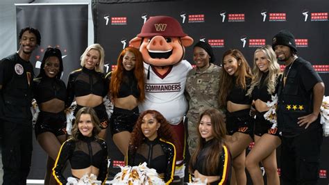 DVIDS - Images - Washington Commanders Cheerleaders [Image 9 of 10]